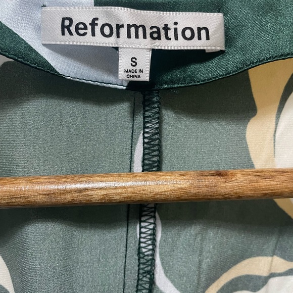 REFORMATION| Chrisley Silk Dress - Picture 3 of 7